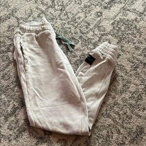 Adidas - Cream Jogger Sweatpants